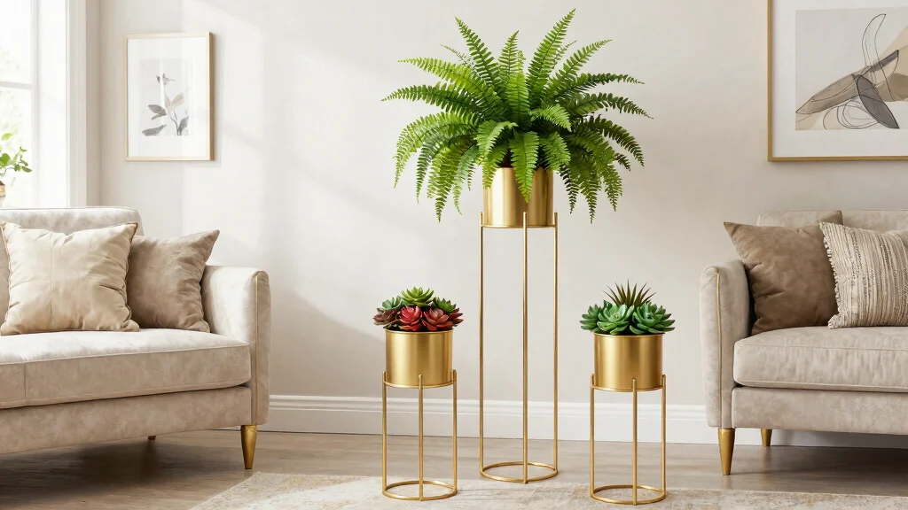 7 Gold Plant Stands That Add a Touch of Glamour to Any Room