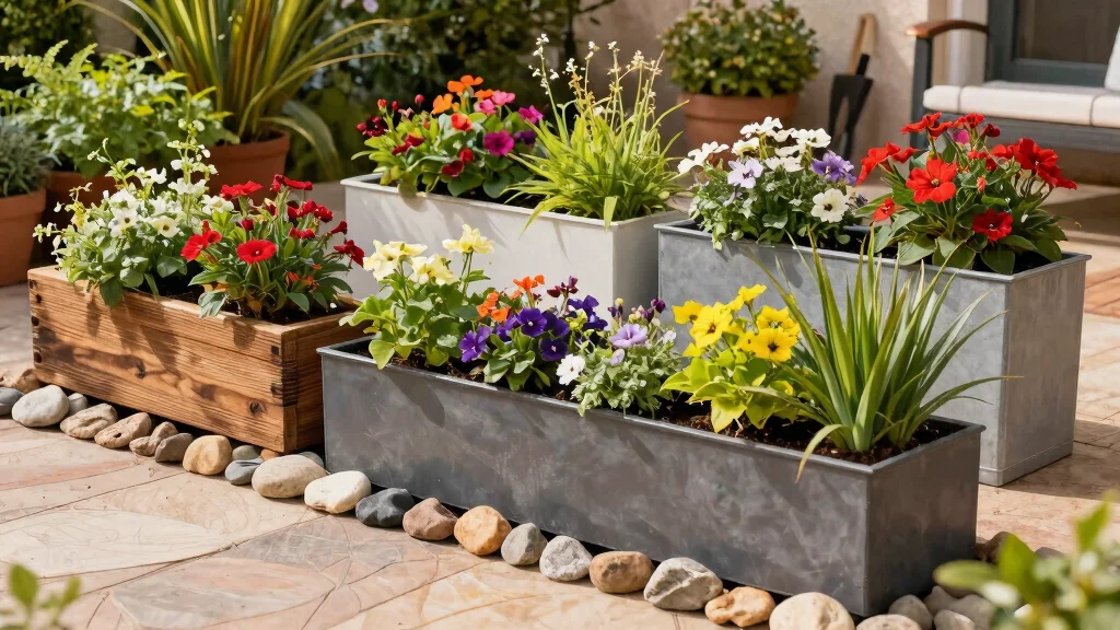 7 Long Planter Boxes That Are Perfect for Borders, Patios, and Fences