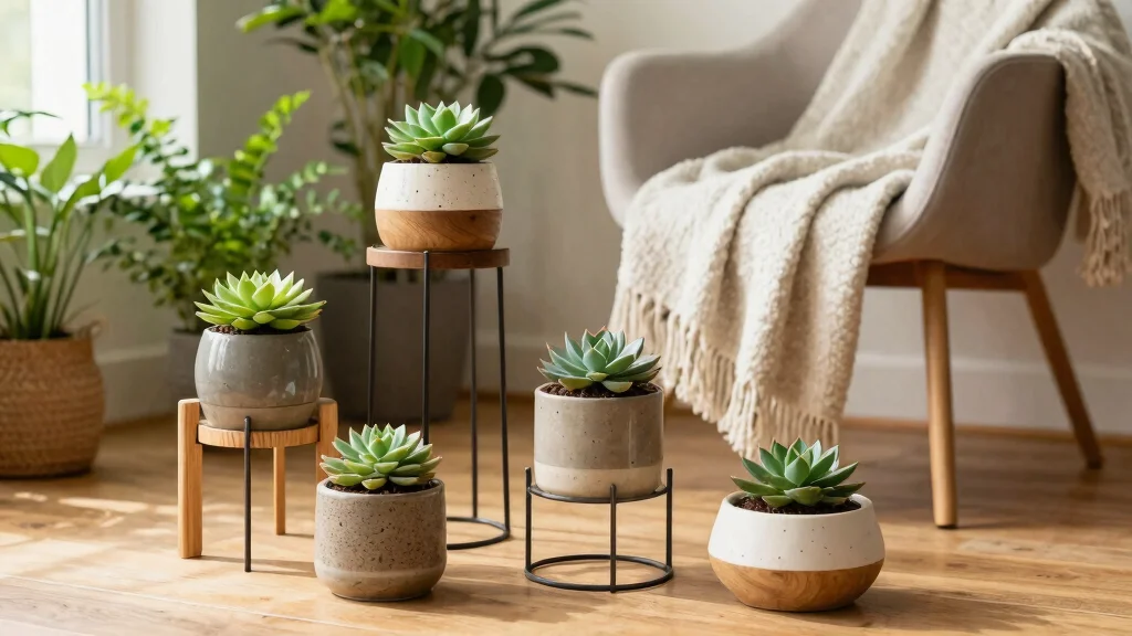 7 Plant Pot Stands That Make Even a Single Pot Look Absolutely Stunning