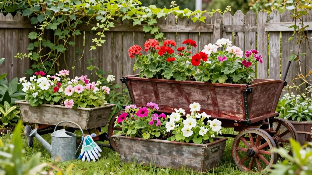 7 Wagon Planters That Are So Charming They'll Melt Your Heart
