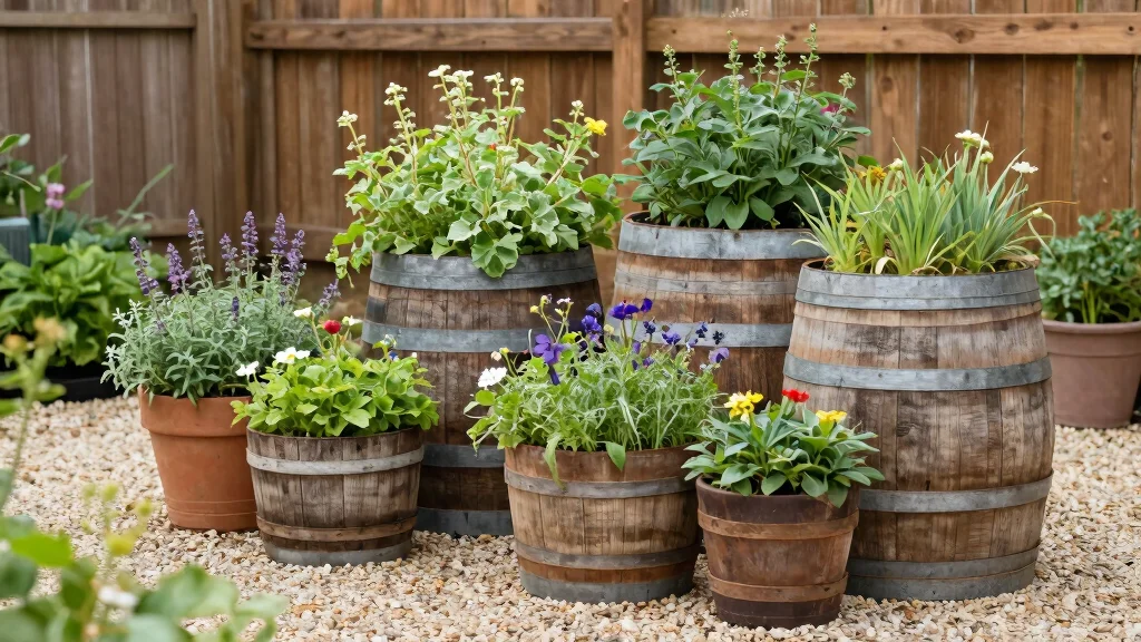 8 Barrel Planter Ideas That Are Rustic, Charming, and Full of Character