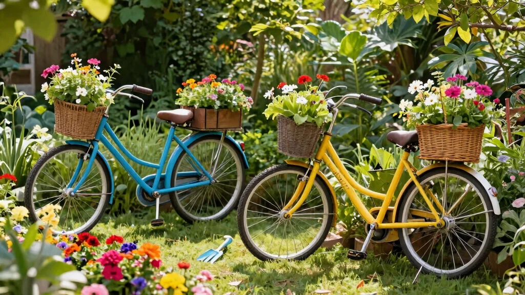 8 Bicycle Planter Ideas That Are Whimsical, Fun, and Total Garden Eye-Catchers