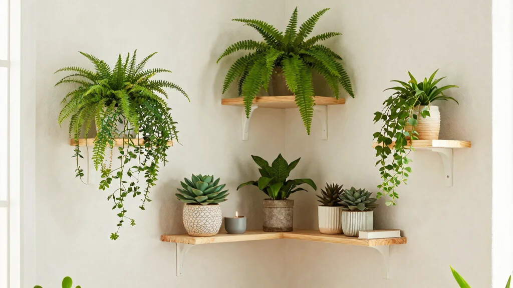 8 Corner Wall Plant Shelves That Are the Smartest Use of Unused Space