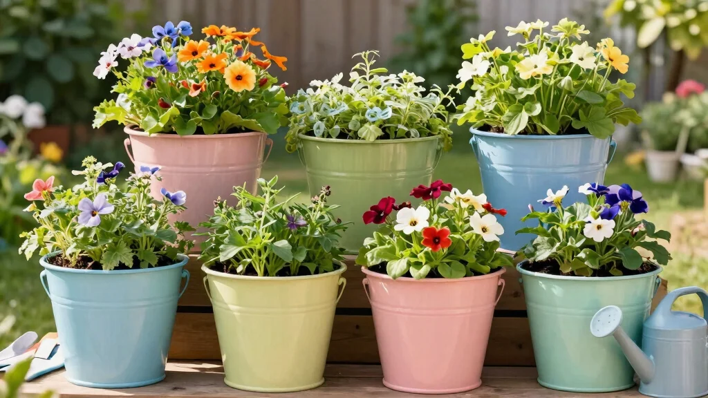 9 Five-Gallon Bucket Planter Ideas That Are Cheap, Easy, and Actually Beautiful
