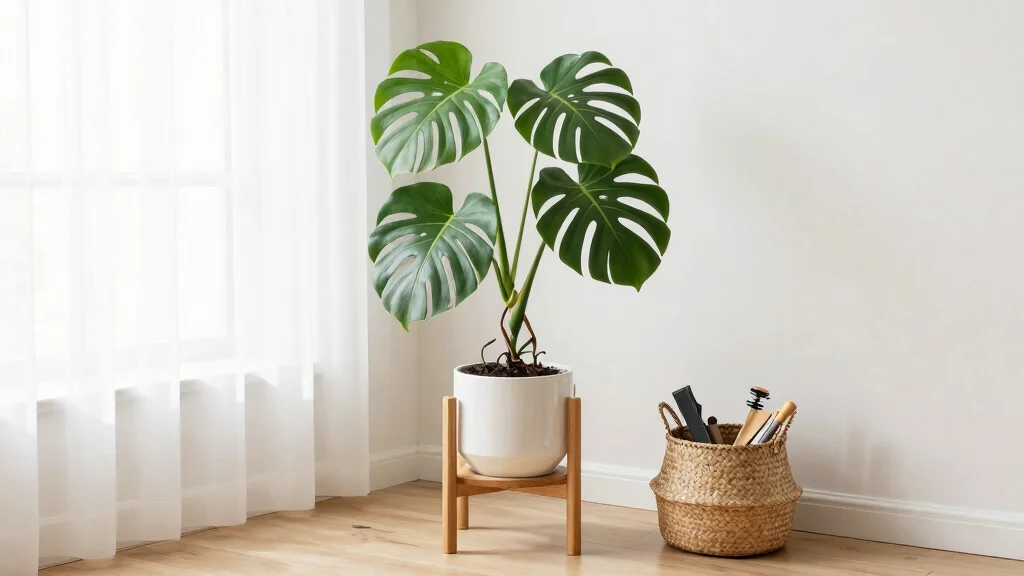 9 Monstera Plant Stands That Let Your Favorite Plant Truly Shine