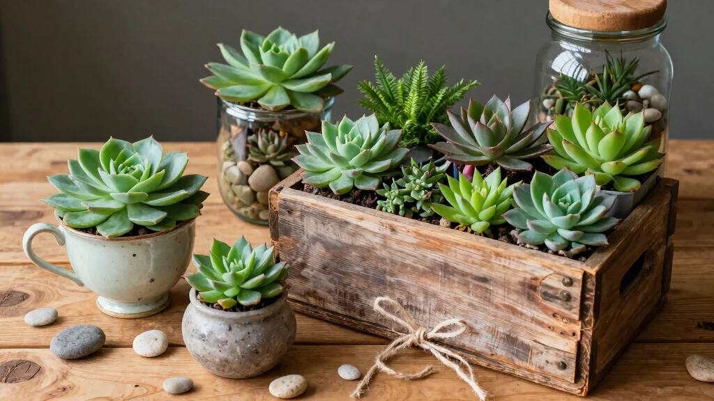 9 Unique Succulent Planter Ideas You've Never Thought of Before