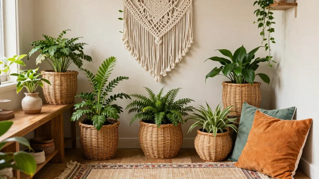 9 Wicker Planters That Are Warm, Textured, and Boho-Perfect